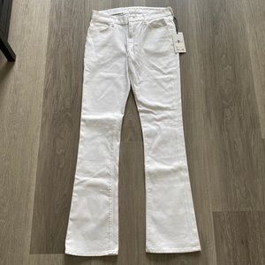 Brand New 7 For All Mankind White Jeans